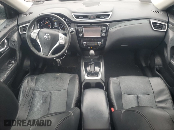2016 Nissan Rogue SL with VIN 5N1AT2MV2GC830013, listed as a Copart auction lot 51688225 with 157,544 mi miles and Salvage Title. Bid and sale history available at DreamBid. Image 8.