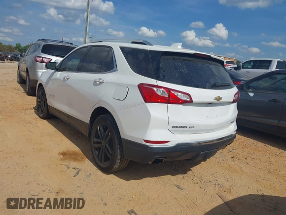 2019 Chevrolet Equinox Premier z VIN 2GNAXPEX9K6177386, wystawiony jako IAAI lot #42172103 z przebiegiem 61 045 mil mil oraz . Historia ofert i sprzedaży dostępna na DreamBid. Obrazek 3.