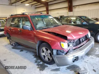 1998 Subaru Forester S with VIN JF1SF6559WH769160, listed as a Copart auction lot 88486415 with 0 mi miles and Salvage Title. Bid and sale history available at carsss.com. Image 4.