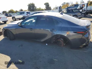 2024 Lexus IS with VIN JTHAP1D20R5005277, listed as a Copart auction lot 79099864 with 6,297 mi miles and Salvage Title. Bid and sale history available at carsss.com. Image 2.