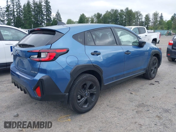 2024 Subaru Crosstrek with VIN JF2GUABC1RH234132, listed as a IAAI auction lot 42604534 with 13,409 mi miles and . Bid and sale history available at DreamBid. Image 4.