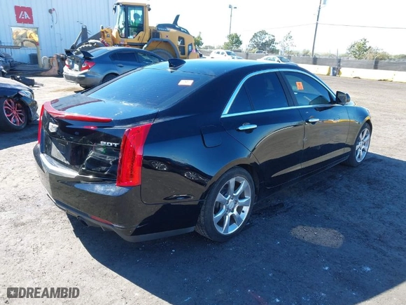 2016 Cadillac ATS Sedan Luxury Collection RWD with VIN 1G6AB5RX7G0134156, listed as a IAAI auction lot 40159597 with 85,101 mi miles. Bid and sale history available at carsss.com. Image 4.