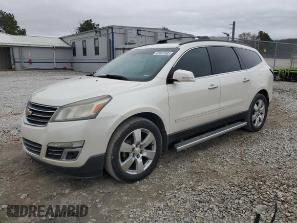 2014 Chevrolet Traverse LTZ with VIN 1GNKRJKD8EJ190191, listed as a Copart auction lot 43661995 with 176,003 mi miles and Clean Title. Bid and sale history available at DreamBid. Image 1.