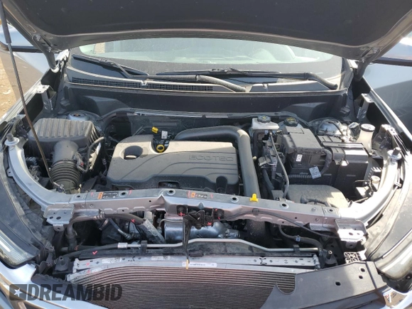 2024 Chevrolet Equinox LT with VIN 3GNAXUEG2RL247363, listed as a Copart auction lot 48898345 with 16,244 mi miles and Salvage Title. Bid and sale history available at DreamBid. Image 12.