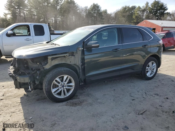 2015 Ford Edge SEL with VIN 2FMTK4J93FBB59612, listed as a Copart auction lot 48535835 with 105,583 mi miles and Clean Title. Bid and sale history available at carsss.com. Image 1.