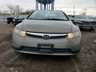2007 Honda Civic EX with VIN 1HGFA16807L139145, listed as a Copart auction lot 52444095 with 217,422 mi miles and Salvage Title. Bid and sale history available at DreamBid. Image 5.