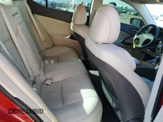 2010 Lexus IS 250 z VIN JTHBF5C26A5129025, wystawiony jako Copart lot #47774755 z przebiegiem 140 886 mil mil oraz Szkoda całkowita • Salvage title. Historia ofert i sprzedaży dostępna na DreamBid. Obrazek 10.