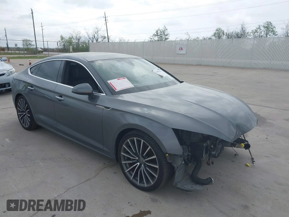 2018 Audi A5 Sportback Premium Plus with VIN WAUBNCF57JA067816, listed as a IAAI auction lot 41892476 with 68,945 mi miles and . Bid and sale history available at DreamBid. Image 1.