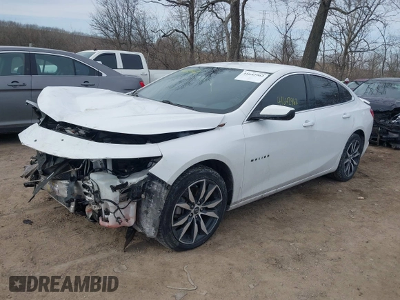 2020 Chevrolet Malibu RS with VIN 1G1ZG5ST6LF137557, listed as a IAAI auction lot 41642962 with 100,313 mi miles and . Bid and sale history available at DreamBid. Image 2.