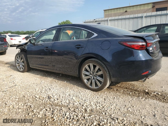 2020 Mazda Mazda6 Grand Touring Reserve with VIN JM1GL1WY0L1524336, listed as a Copart auction lot 62899284 with 10,850 mi miles and Salvage Title. Bid and sale history available at carsss.com. Image 2.