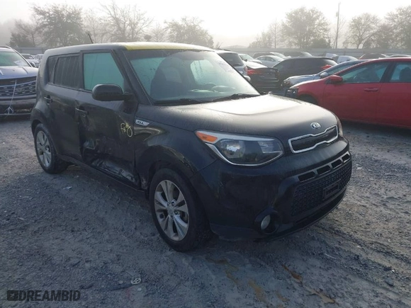 2016 Kia Soul + with VIN KNDJP3A57G7349721, listed as a IAAI auction lot 41881529 with 145,484 mi miles. Bid and sale history available at carsss.com. Image 1.
