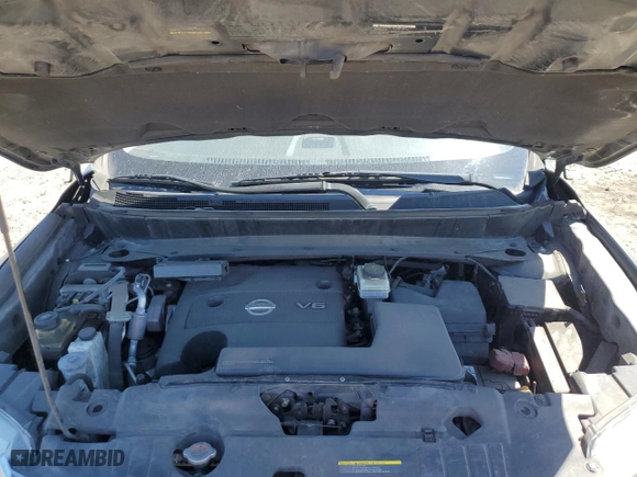 2016 Nissan Pathfinder S with VIN 5N1AR2MNXGC671191, listed as a Copart auction lot 49504475 with 113184 miles and Salvage Title. Bid and sale history available at carsss.com. Image 12.