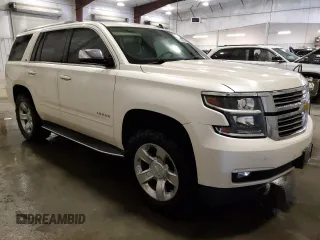 2015 Chevrolet Tahoe LTZ with VIN 1GNSCCKC5FR112071, listed as a Copart auction lot 60681815 with 211,853 mi miles and Clean title. Bid and sale history available at DreamBid. Image 4.