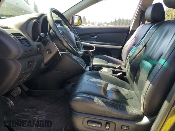 2006 Lexus RX 400h with VIN JTJHW31U760043471, listed as a Copart auction lot 63838445 with 226,415 mi miles and Salvage title. Bid and sale history available at DreamBid. Image 7.