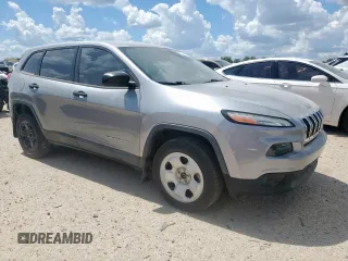 2015 Jeep Cherokee Sport z VIN 1C4PJLAB2FW632601, wystawiony jako Copart lot #61843375 z przebiegiem 96 272 mil mil oraz Czysty tytuł • Clean title. Historia ofert i sprzedaży dostępna na DreamBid. Obrazek 4.