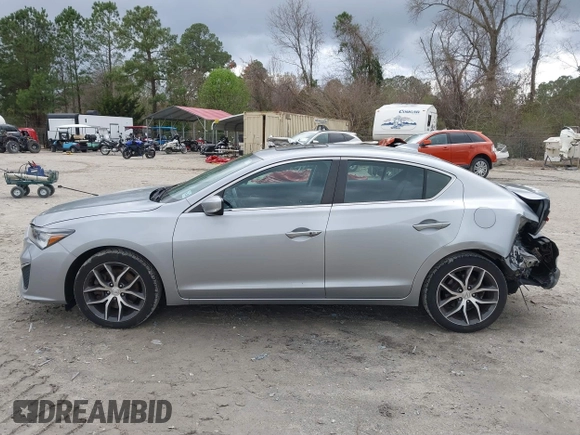 2020 Acura ILX w/Premium Pkg with VIN 19UDE2F74LA004006, listed as a IAAI auction lot 41814699 with 73,279 mi miles. Bid and sale history available at carsss.com. Image 14.