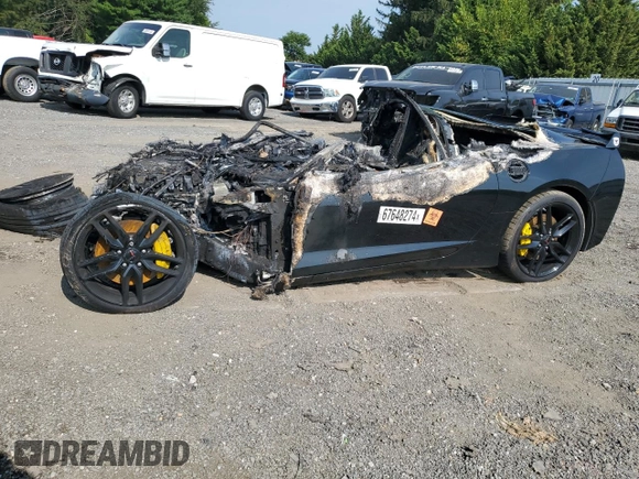 2016 Chevrolet Corvette with VIN N0V1N67648274, listed as a Copart auction lot 67648274 with Not provided miles and Non repairable. Bid and sale history available at DreamBid. Image 1.