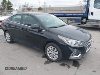2022 Hyundai Accent SE with VIN 3KPC24A68NE170557, listed as a IAAI auction lot 41657741 with 29,682 mi miles. Bid and sale history available at carsss.com. Image 1.