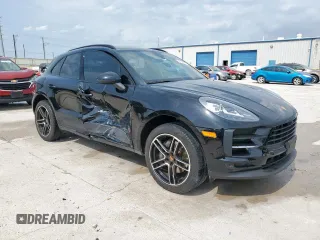 2021 Porsche Macan with VIN WP1AA2A59MLB12029, listed as a Copart auction lot 57283285 with 20,078 mi miles and Salvage title. Bid and sale history available at DreamBid. Image 4.