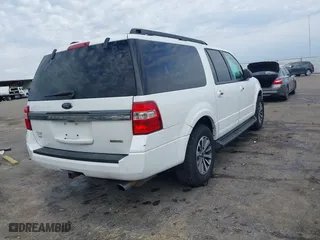 2017 Ford Expedition EL XLT with VIN 1FMJK1HT1HEA35529, listed as a IAAI auction lot 41846981 with 185,077 mi miles. Bid and sale history available at carsss.com. Image 4.