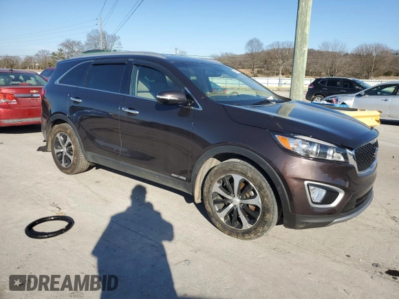 2018 Kia Sorento EX with VIN 5XYPHDA52JG353666, listed as a Copart auction lot 43708635 with 140,547 mi miles and Salvage Title. Bid and sale history available at carsss.com. Image 4.