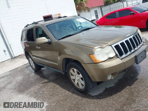 2009 Jeep Grand Cherokee Limited with VIN 1J8HR58T49C505936, listed as a IAAI auction lot 42672265 with 346,152 mi miles and . Bid and sale history available at DreamBid. Image 1.