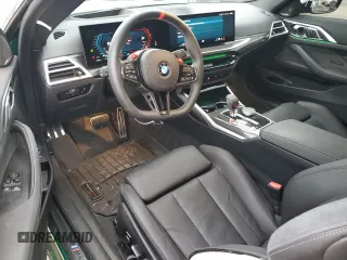 2025 BMW M4 Competition xDrive with VIN WBS33HK07SCS52659, listed as a Copart auction lot 73169994 with 2,946 mi miles and Salvage Title. Bid and sale history available at carsss.com. Image 8.