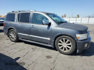 2009 Infiniti QX56 with VIN 5N3AA08D49N901318, listed as a Copart auction lot 46544655 with 172,893 mi miles and Clean Title. Bid and sale history available at carsss.com. Image 4.