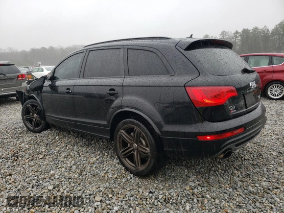 2014 Audi Q7 3.0T S line Prestige with VIN WA1DGAFE2ED010805, listed as a Copart auction lot 45023045 with 84,841 mi miles and Salvage Title. Bid and sale history available at carsss.com. Image 2.