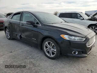 2016 Ford Fusion Titanium Hybrid with VIN 3FA6P0RU2GR203760, listed as a Copart auction lot 81682234 with 142,313 mi miles and Salvage Title. Bid and sale history available at carsss.com. Image 4.