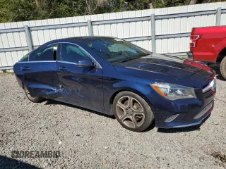 2018 Mercedes-Benz CLA 250 with VIN WDDSJ4GB4JN526677, listed as a Copart auction lot 43806484 with 61,112 mi miles and . Bid and sale history available at DreamBid. Image 4.