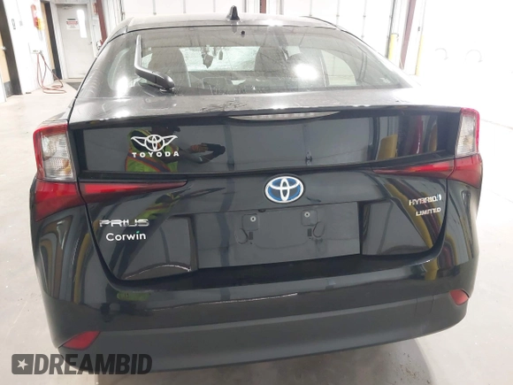 2022 Toyota Prius L Eco with VIN JTDKAMFU2N3186072, listed as a IAAI auction lot 42486252 with 5,887 mi miles and . Bid and sale history available at DreamBid. Image 16.