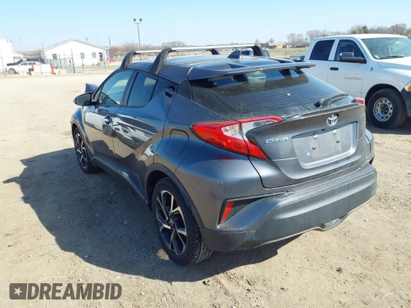 2019 Toyota C-HR XLE with VIN JTNKHMBX4K1025527, listed as a IAAI auction lot 41807738 with 64,505 mi miles and . Bid and sale history available at DreamBid. Image 3.