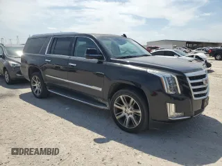 2015 Cadillac Escalade ESV Luxury with VIN 1GYS3SKJ5FR748369, listed as a Copart auction lot 53286005 with 165,431 mi miles and Clean title. Bid and sale history available at DreamBid. Image 4.