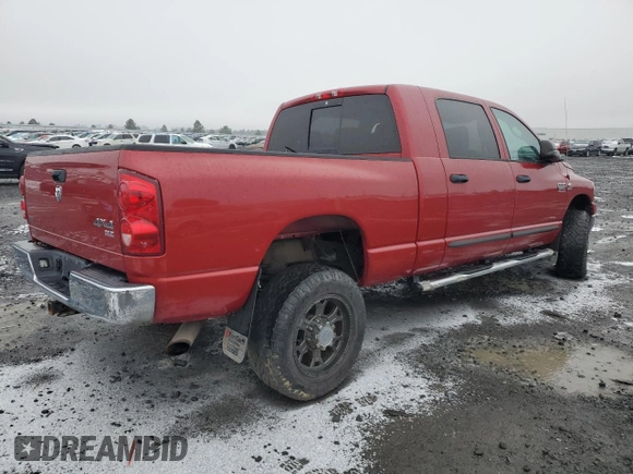 2008 Dodge Ram 3500 SXT with VIN 3D7MX39A58G134414, listed as a Copart auction lot 85731164 with 99,591 mi miles and Salvage Title. Bid and sale history available at carsss.com. Image 3.