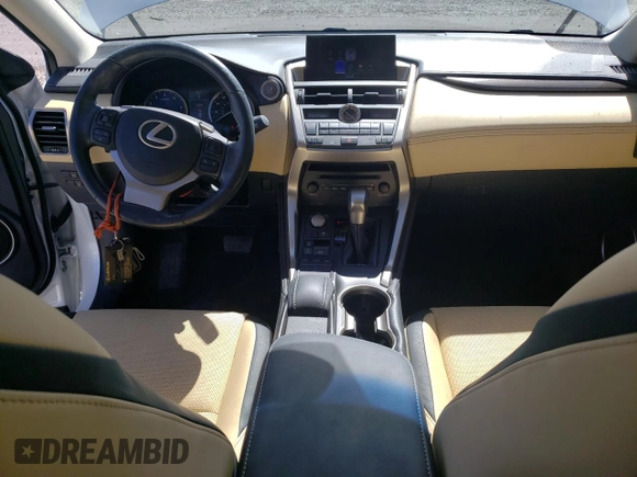 2017 Lexus NX 200t with VIN JTJBARBZ0H2114521, listed as a Copart auction lot 64690545 with 16,662 mi miles and Salvage title. Bid and sale history available at DreamBid. Image 8.