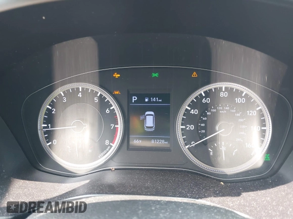 2019 Hyundai Santa Fe SE z VIN 5NMS2CAD2KH058961, wystawiony jako IAAI lot #42395683 z przebiegiem 81 228 mil mil oraz . Historia ofert i sprzedaży dostępna na DreamBid. Obrazek 7.