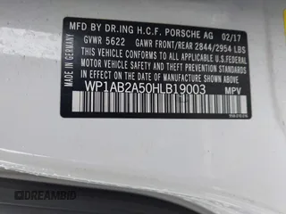 2017 Porsche Macan S z VIN WP1AB2A50HLB19003, wystawiony jako IAAI lot #42212299 z przebiegiem 110 723 mil mil oraz . Historia ofert i sprzedaży dostępna na DreamBid. Obrazek 9.