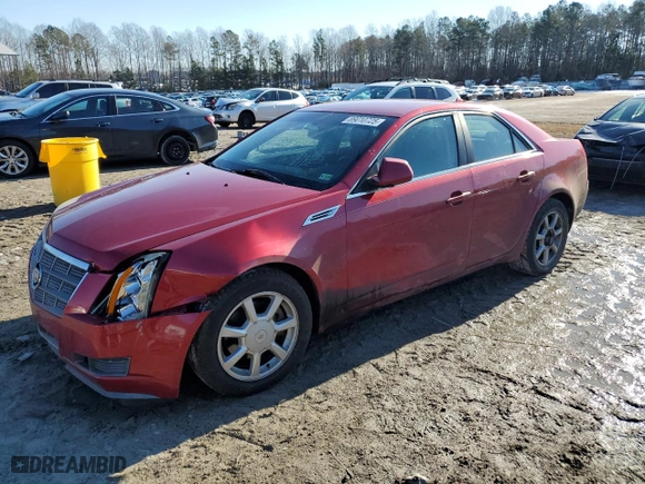 2008 Cadillac CTS RWD w/1SA with VIN 1G6DF577280215782, listed as a Copart auction lot 89010725 with 232,328 mi miles and Clean Title. Bid and sale history available at carsss.com. Image 1.