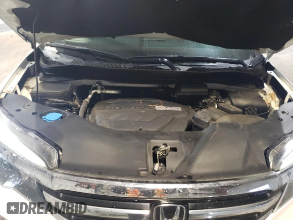 2016 Honda Pilot Elite with VIN 5FNYF6H02GB104395, listed as a Copart auction lot 46621795 with 49,260 mi miles and Salvage Title. Bid and sale history available at carsss.com. Image 13.