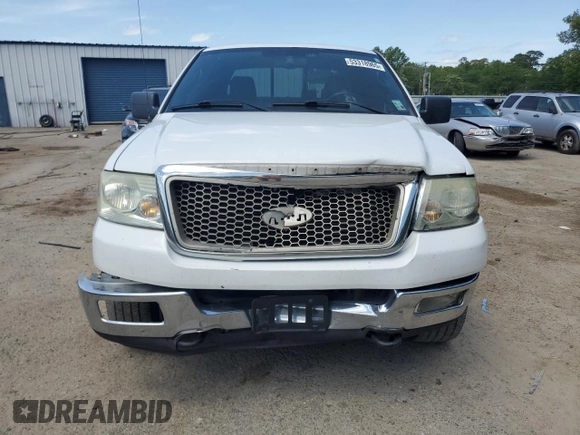 2005 Ford F-150 XLT with VIN 1FTPW14505KD82602, listed as a Copart auction lot 53318965 with 133,539 mi miles and Salvage Title. Bid and sale history available at carsss.com. Image 5.