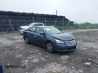 2014 Nissan Sentra SV with VIN 3N1AB7AP9EY293481, listed as a IAAI auction lot 42523545 with 76,519 mi miles and . Bid and sale history available at DreamBid. Image 1.