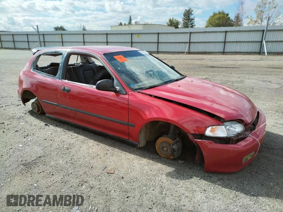 1994 Honda Civic z VIN 2HGEH2467RH510025, wystawiony jako Copart lot #80695724 z przebiegiem 231 277 mil mil oraz Szkoda całkowita • Salvage title. Historia ofert i sprzedaży dostępna na DreamBid. Obrazek 4.