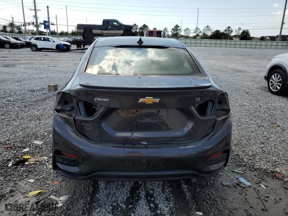 2017 Chevrolet Cruze LT with VIN 1G1BE5SM2H7261276, listed as a Copart auction lot 52793825 with 172,492 mi miles and Salvage Title. Bid and sale history available at carsss.com. Image 6.