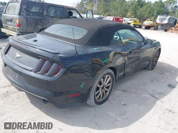 2015 Ford Mustang EcoBoost Premium with VIN 1FATP8UH7F5363887, listed as a IAAI auction lot 41683446 with 138,570 mi miles and . Bid and sale history available at DreamBid. Image 4.