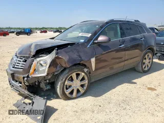 2015 Cadillac SRX Premium Collection with VIN 3GYFNGE3XFS626335, listed as a Copart auction lot 56885085 with 118,018 mi miles and Salvage title. Bid and sale history available at DreamBid. Image 1.