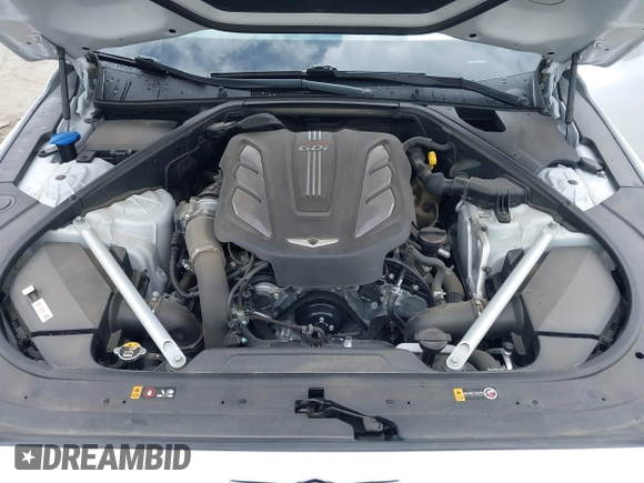 2019 Genesis G90 Premium with VIN KMTF34JA4KU061686, listed as a IAAI auction lot 42157076 with 27,359 mi miles and . Bid and sale history available at DreamBid. Image 10.