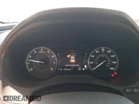 2019 Acura RDX with VIN 5J8TC2H31KL041576, listed as a Copart auction lot 53630195 with 75,325 mi miles and Salvage title. Bid and sale history available at DreamBid. Image 9.