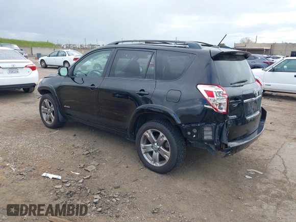 2010 Toyota RAV4 Sport with VIN JTMRF4DV3A5033646, listed as a IAAI auction lot 41915697 with 305,807 mi miles. Bid and sale history available at carsss.com. Image 3.