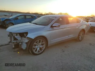 2016 Chevrolet Impala LTZ with VIN 2G1145S36G9188058, listed as a Copart auction lot 83988804 with 114,209 mi miles and Salvage title. Bid and sale history available at DreamBid. Image 1.